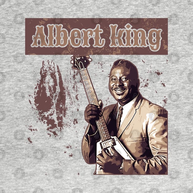 Albert King // Brown vintage by Degiab